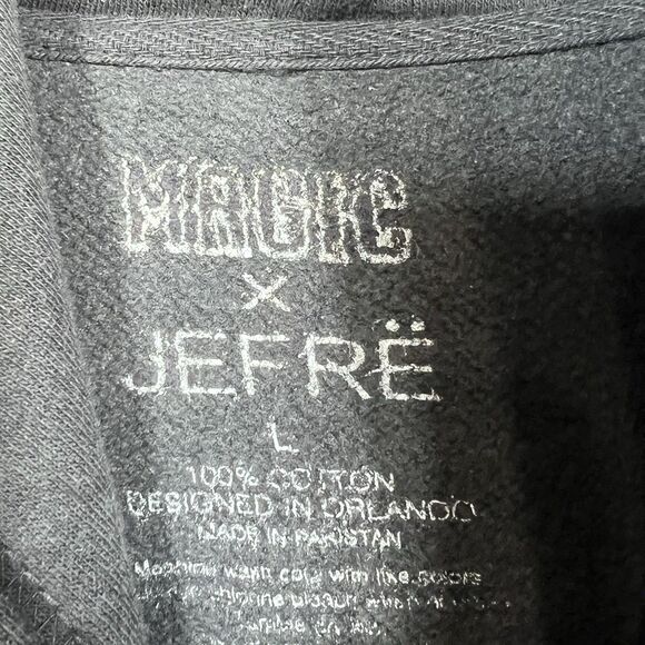 Magic x JEFRE Pullover Hoodie Graphic Print Orlando Mens Large Black Long Sleeve - Picture 11 of 13